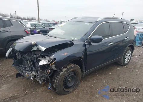 2016 Nissan Rogue S from USA, damaged, VIN JN8AT2MVXGW138301